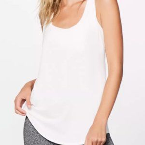 NWT Lululemon Love Tank - White, Racerback, Size 6, NEW!